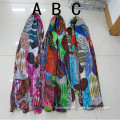 Wholesale batik silk scarf with high quality